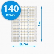 Секции тёплого пола РИМ LIGHT-70 mini - 140Вт/0.7м² на отрез